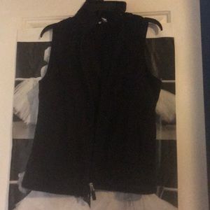 Black Fleece vest